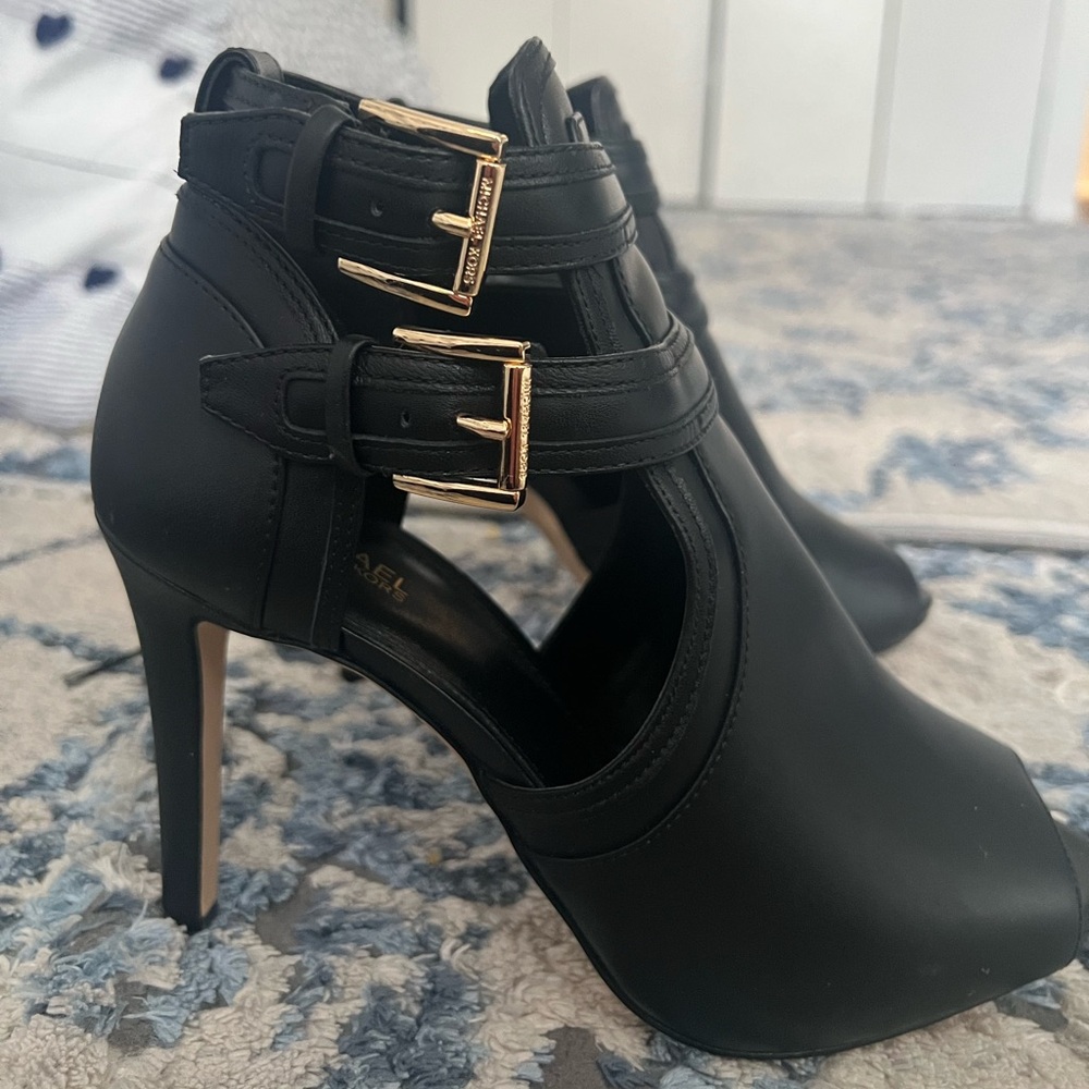 MICHAEL Michael Kors Black Heel Boots